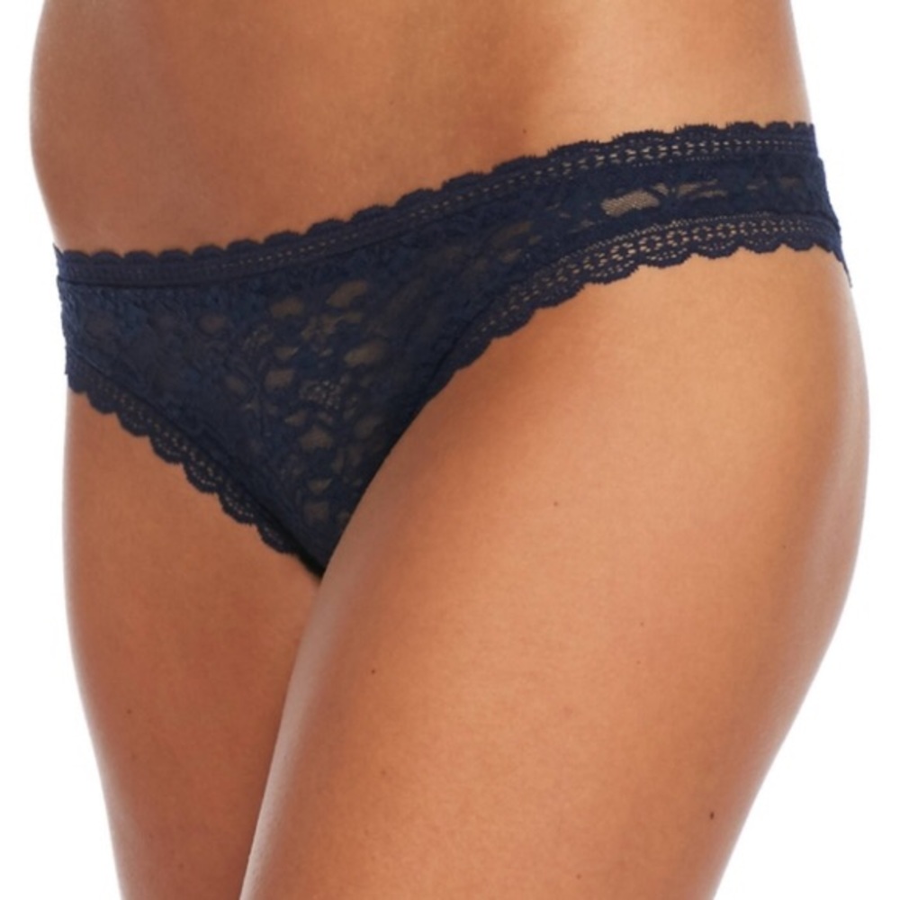 NWT Free People Lace Tanga Undie - L